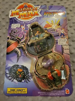 Mighty Max Playset TRAPPED BY ARACHNOID Sealed SPIDER Doom Zone Mattel • $185