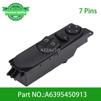 Master Electric Window Switch For Mercedes-Benz VIANO VITO W639 A6395450913 • $23.70