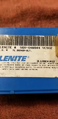 VALENITE PULLEY CARB GROOVE INSERTS VOV-048944 VC902 2 Pcs USA MADE 39 DEGREE • $50