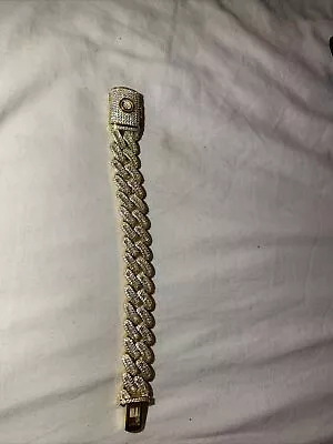 Iced Out Gold Bracelet • £1500