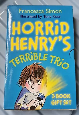 Horrid Henry Terrible Trio Book Gift Set • £0.99