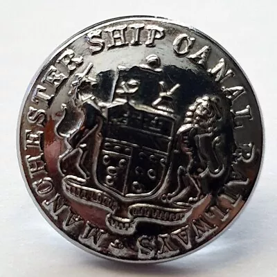 Manchester Ship Canal Railway Uniform Button - 17mm - Merchant Navy • £10.42