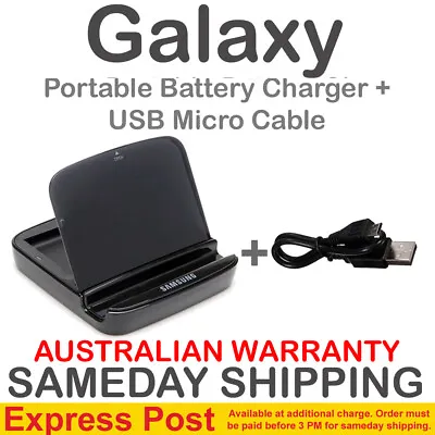 Samsung Galaxy S5 S4 S3 S2 Battery Charger S 5 4 3 2 I II III IV Micro USB Cable • $25.31