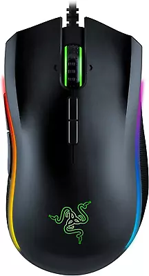 Razer Mamba Elite Wired Gaming Mouse: 16000 DPI Optical Sensor - Chroma RGB ... • $140.39