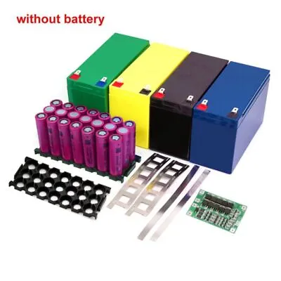 12V 3S 7P 40A Li-ion Battery Pack DIY Kits Case Holder For 18650 Power Wall SUK~ • £7.79