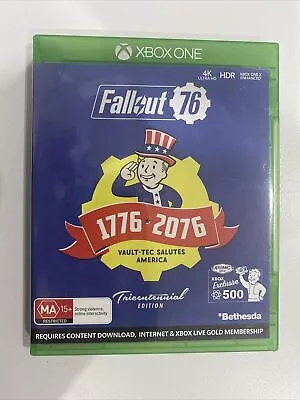 Fallout 76 Tricentennial Edition Microsoft Xbox One Pre-Owned • $10