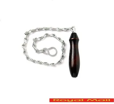 £4.99 • Buy High Level Cistern Wooden Handle And Pull Chain
