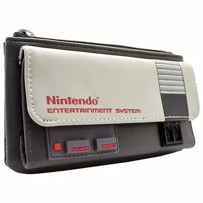 £24.99 • Buy New Official Nes Console Theme Grey Coin & Card Clutch Purse