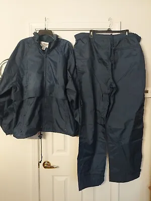 Golf Rain Gear Suit By Knight Navy Blue - Size Xxl • $65