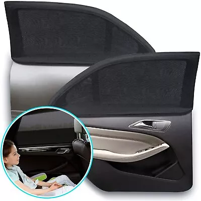 Car Truck Side Rear Window Screen Mesh Sun Visor Shade Cover Windshield Sunshade • $16