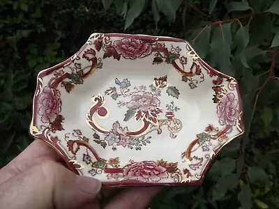 Mason's Pottery Dish In Mandalay Red Pattern • £8.99