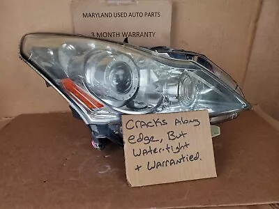 2010-2013 Infiniti G25 G37 PASSENGER Headlight Xenon  3 OF 4 MOUNT POINTS GOOD • $223.60