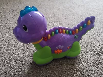 Leap Frog Lettersaurus Dino Interactive Toy Purple Learning ABC Educational • £7.95