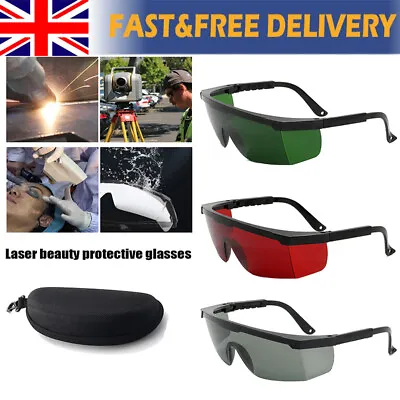 Laser Portect Goggles IPL LED Safety Glasses Eye Peotection W/ Box Light Therapy • £5.94