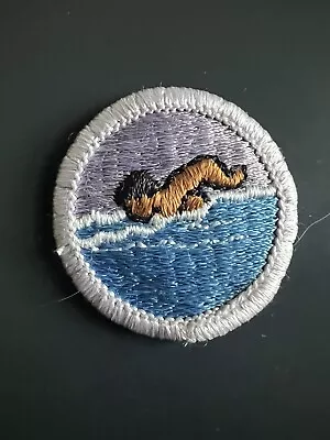  BSA Boy Scouts Swimming Merit Badge Patch • $2.95