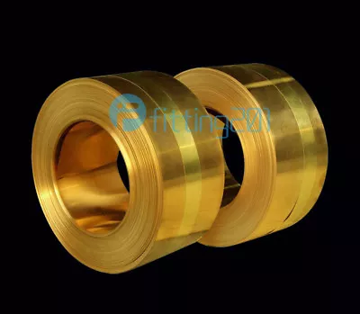 1pcs Brass Metal Thin Sheet Foil 0.1 X 200 X 1000 Mm New • $15.33