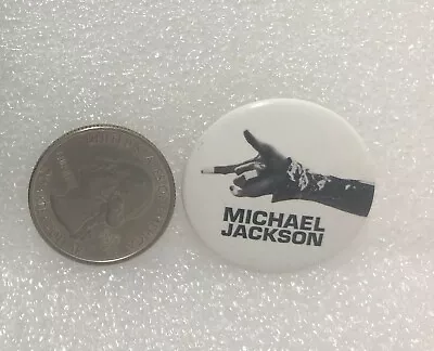 Michael Jackson Button Pin • $1.99