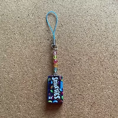 Smarties  Mobile Phone Charm /Handbag Bag / Pencil Case 🎁 • £3