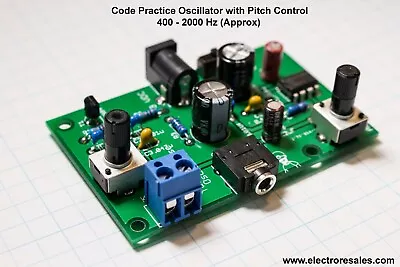  Ham Morse Code/telegraph Cw  Practice Oscillator - With Pitch Control  • $23.74