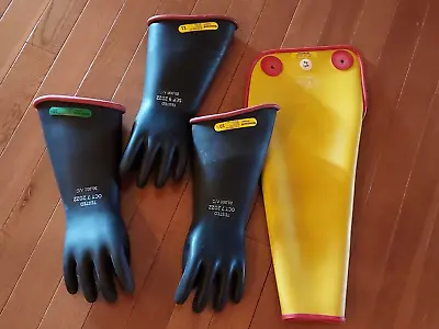 HONEYWELL ELECTROFLEX Salisbury Line Voltage D120 Gloves D1051 Sleeve • $189