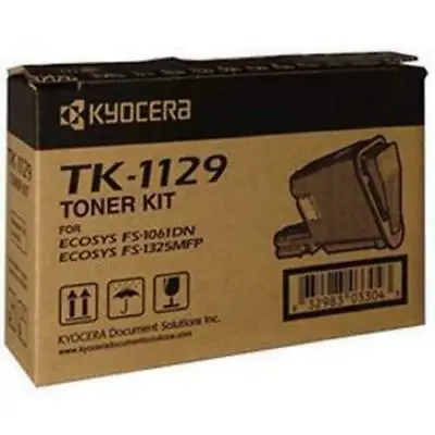 $85 • Buy 2 X Original Kyocera TK-1129 Genuine Black Toner Cartridge 2.1K Print Yield