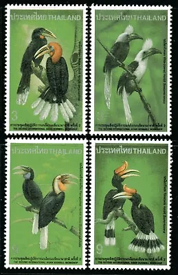 Thailand 1996 Hornbills Set Of 4 MUH • $3.50