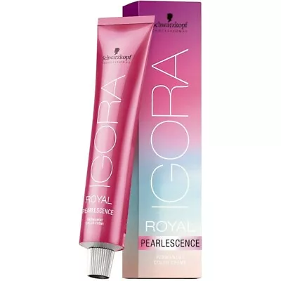 Schwarzkopf IGORA ROYAL PEARLESCENCE Hair Colour 60ml Hair Cream New • £7.99