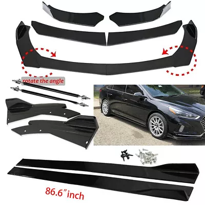 For Hyundai Sonata Front Bumper Spoiler Body Kit /Side Skirt /Rear Lip/Strut Rod • $99.99