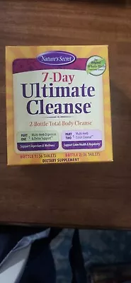 Nature's Secret 7-Day Ultimate Cleanse 2-Part Total-Body Cleanse • $4.61