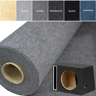 4 Way Stretch Car Van Boat Camper Lining Speaker Acoustic Trunk Bass Velour Trim • £19.29