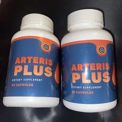 $55 • Buy Arteris Plus Reduce BP, Increase Blood Flow, Stress Relief. 120Caps,💯 GENUINE