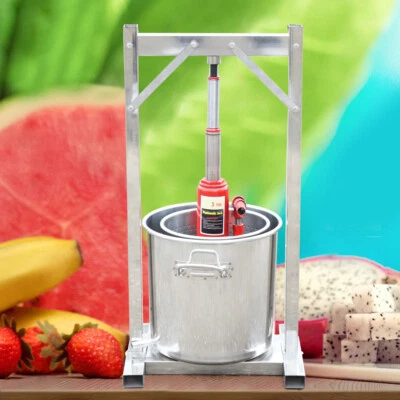 $160 • Buy 12L Fruit Crusher Apple Wine Cider Grape Cider Press Crusher Juice Crusher Stand