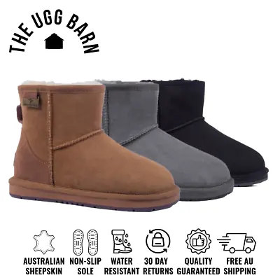 UGG Premium Mini Classic Suede Boots | Water Resistant | Non-Slip | Women | Men • $69