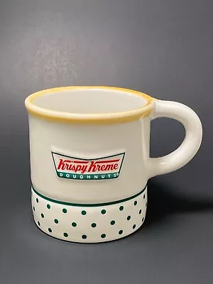 Krispy Kreme Doughnut Coffee Mug 3D Tiny Doughnut In Bottom 8 Oz Mug Polka Dot • $11.95