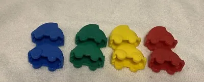 MONOPOLY JUNIOR BOARD GAME REPLACEMENT PIECES Eight Car Pawns • $4.99