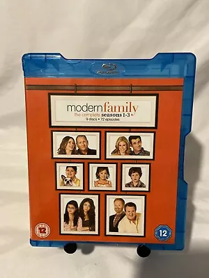 Modern Family: The Complete Seasons 1-3 (Blu-ray Disc 2014 9-Disc Set) • $23.99