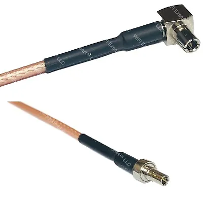 RG316 TS9 ANGLE MALE To CRC9 Male RF Cable Rapid-SHIP LOT • $11.24