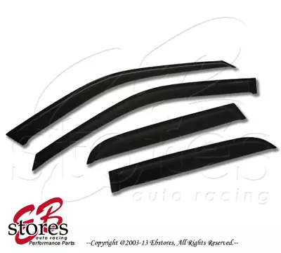 Vent Shade Window Visors Rain Guard Out-Channel 2.0mm Volvo S80 07-16 4pcs • $41.37