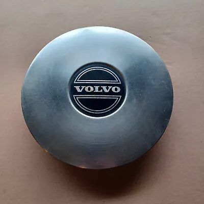 Volvo 740 760 Center Cap 1985-1990 Part # 70157 9 5/8  Diameter Black Logo 02 • $21.95