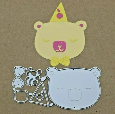 £2.50 • Buy Quality Metal Cutting Die, Bear With A Bow Tie Kit, Card Making, Scrapbooking A1