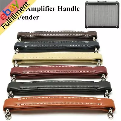 Vintage Leather Style Guitar Amplifier Handle Strap For Fender Amp Instruments • $18.25