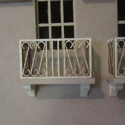 1/12 Scale  Dolls House    Balcony   Kit 3 1/2  Long      DHD95 • £6.95