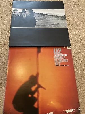 U2 - The Joshua Tree/under A Blood Red Sky. Original Presses- Vinyl Exc • $18.67