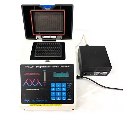 MJ Research PTC-100 Programmable Thermal Controller PCR Cycler W/ 96 Well Block • $239.97