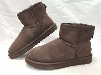 Authentic UGG Women's Classic Mini II Boot In Burnt Cedar Size 10 1016222 COA • $51