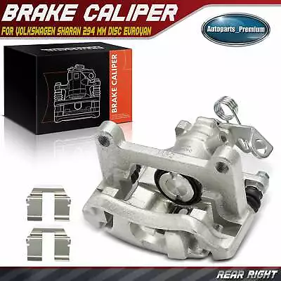 Disc Brake Caliper For Volkswagen Sharan 02-08 EuroVan 280 Mm Disc Rear Right • $60.99