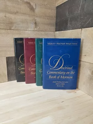 Doctrinal Commentary On The Book Of Mormon Complete Set By Joseph McConkie • $34.95