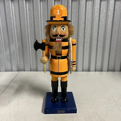 14  Firefighter Yellow Nutcracker - Target Limited Edition Collection 2008 • $19.09