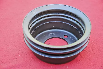 69 Mustang 351 Crankshaft Pulley C9oz 6a312 B  Nice Correct Orig Ford 2 Groove • $149