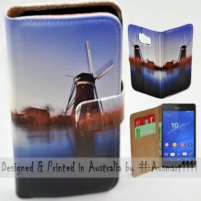 $13.98 • Buy For Sony Xperia Series - Windmill Theme Print Mobile Phone Case Cover